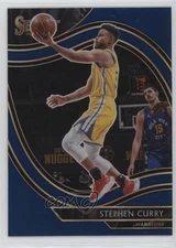 2020-21 Panini Select Courtside Retail Blue Prizm Stephen Curry #204