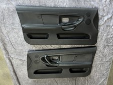 Oem Bmw M3 E36 Door Cards Set Of 2 Black Leather Coupe Convertible 1998 Oem Bmw M3 E36 Door Cards Set Of 2 Black Leather Coupe Convertible 1998
