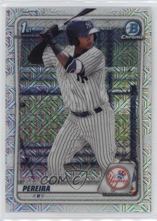 2020 Bowman Chrome Prospects Mega Box Mojo Refractor Everson Pereira #BCP-51 4z8