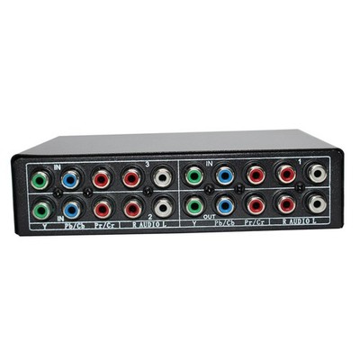 3 in 1 Out Component AV Video Switch Box für PS2 PS3 PS4 TV Plug & Play