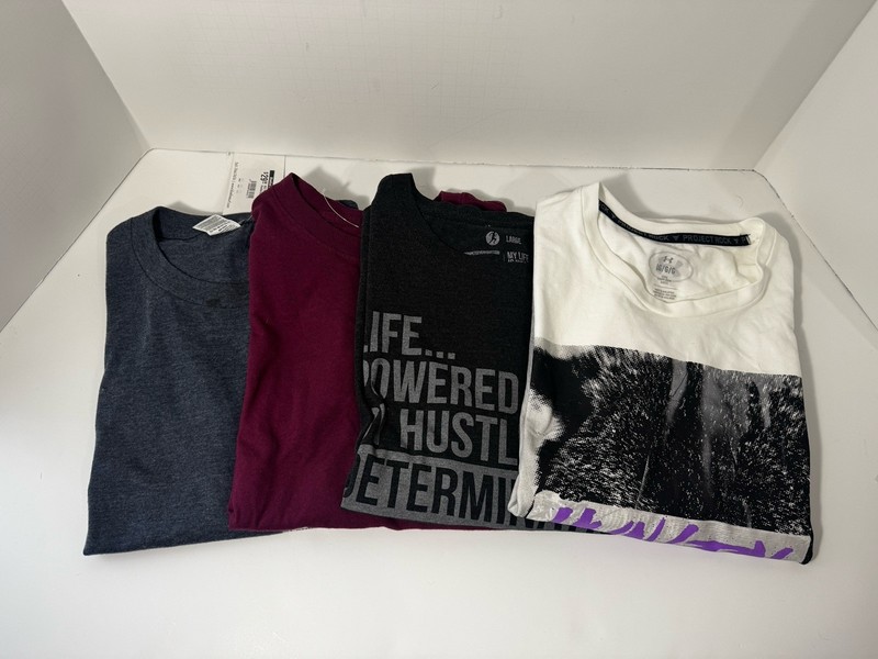 T-Shirt Lot Of 4!Size Large-Misc. Brand-1-NWT-
