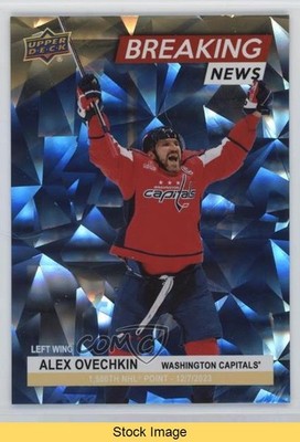 2024-25 Upper Deck Series 1 Breaking News Gold Alex Ovechkin #BN-3 READ 0e3