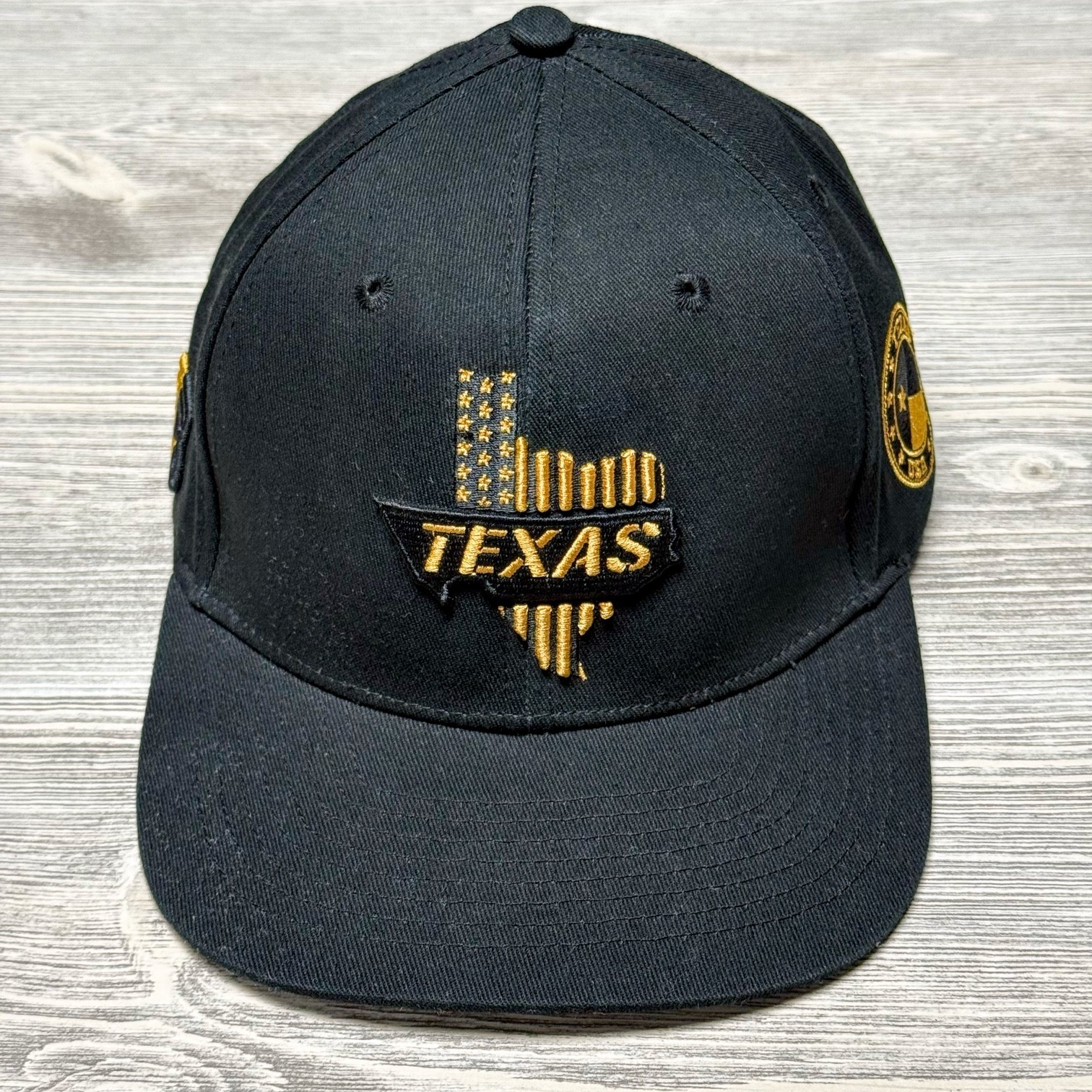 Texas Bullets Hat Cap Black Snapback Second Amend… - image 1