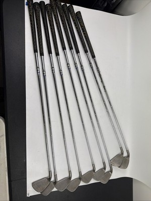 Ping Eye 2 Black Dot Iron Set 3-9 plus 2 Wedges Vinatge Golf Clubs