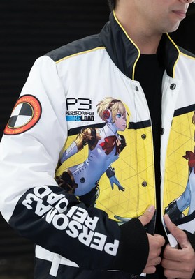 【米国・カナダ限定】M.RAGE PERSONA3 ジャケット ペルソナ3 L Persona 3 Reload x M. Rage Racing Jacket Aigis (Limited Edition