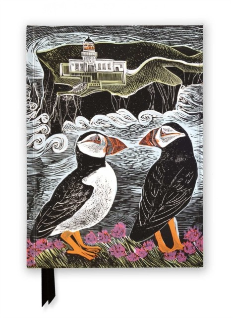 Angela Harding: Fair Isle Puffins (Foiled Journal) (Notebook / blank book)