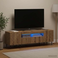 Led-Tv-Schrank Haarlem 153 X 35 X 43 Cm Artisan-Eiche