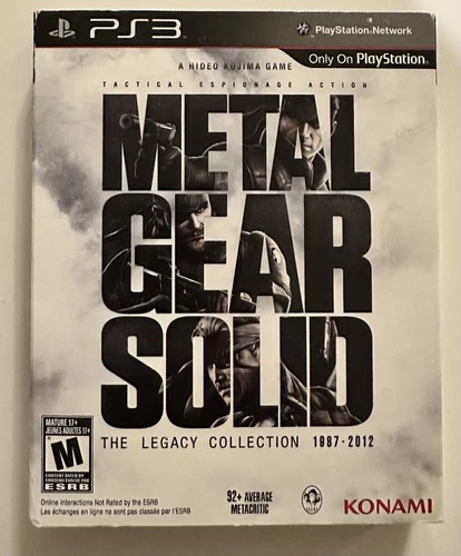 Metal Gear Solid: The Legacy Collection 1987-2012 Collector's PS3