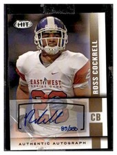 2014 SAGE HIT #A29 Ross Cockrell Autographs Gold #/250