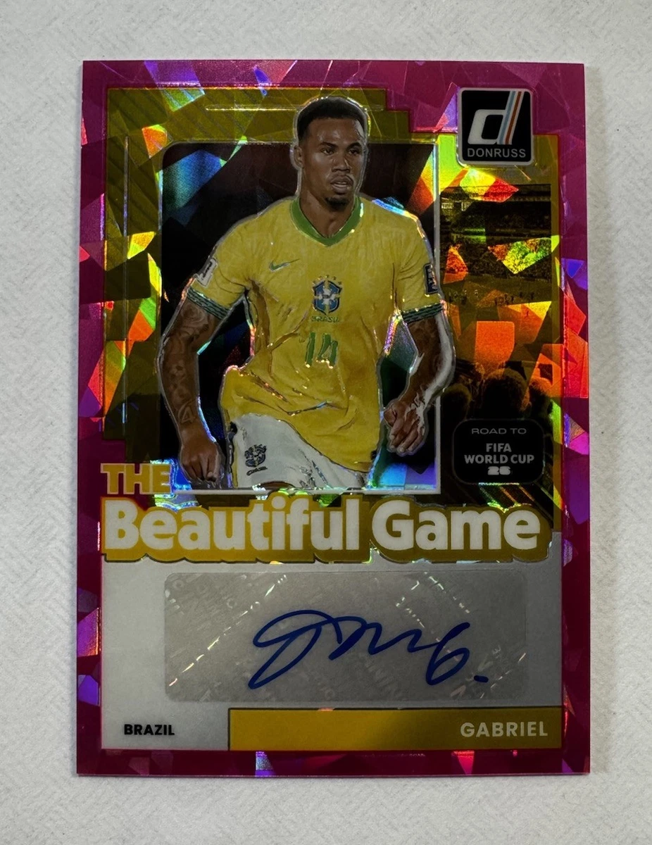 97年のブラジル代表選手のサイン Panini Soccer Brazil Original Autographed Sports Trading Cards