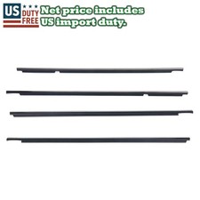 For 2001-2008 Toyota Corolla Zze121 Zze122 Sedan 4wd Side Molding Door Belts Set