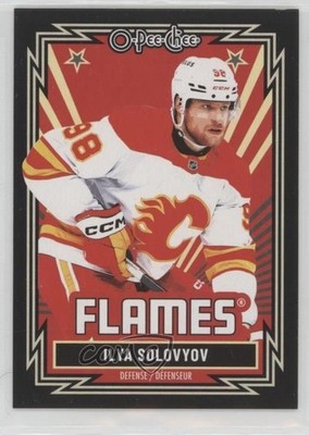 2025-26 O-Pee-Chee Retro Black Border 48/100 Ilya Solovyov #396 1pl8