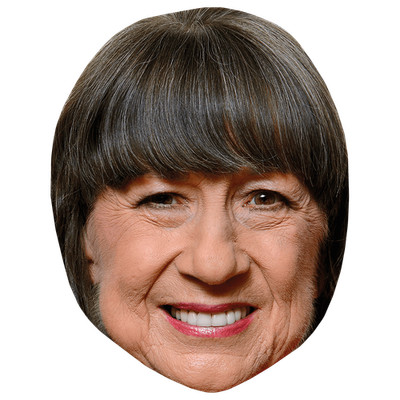 Judith Durham (Fringe) Celebrity Mask, Flat Card Face, Fancy Dress Mask