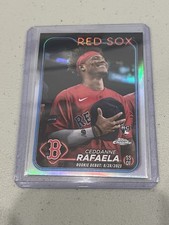 2024 Topps Chrome Update Ceddanne Rafaela Rainbow Refractor #USC44 RC