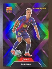 2025 Daka FC Barcelona Team Set Soccer Rhombu Purple /175 - Dani Olmo