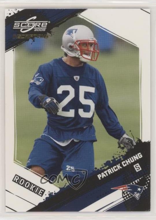 2009 Score Inscriptions Rookie 475/999 Patrick Chung #381 Rookie RC 0o6v