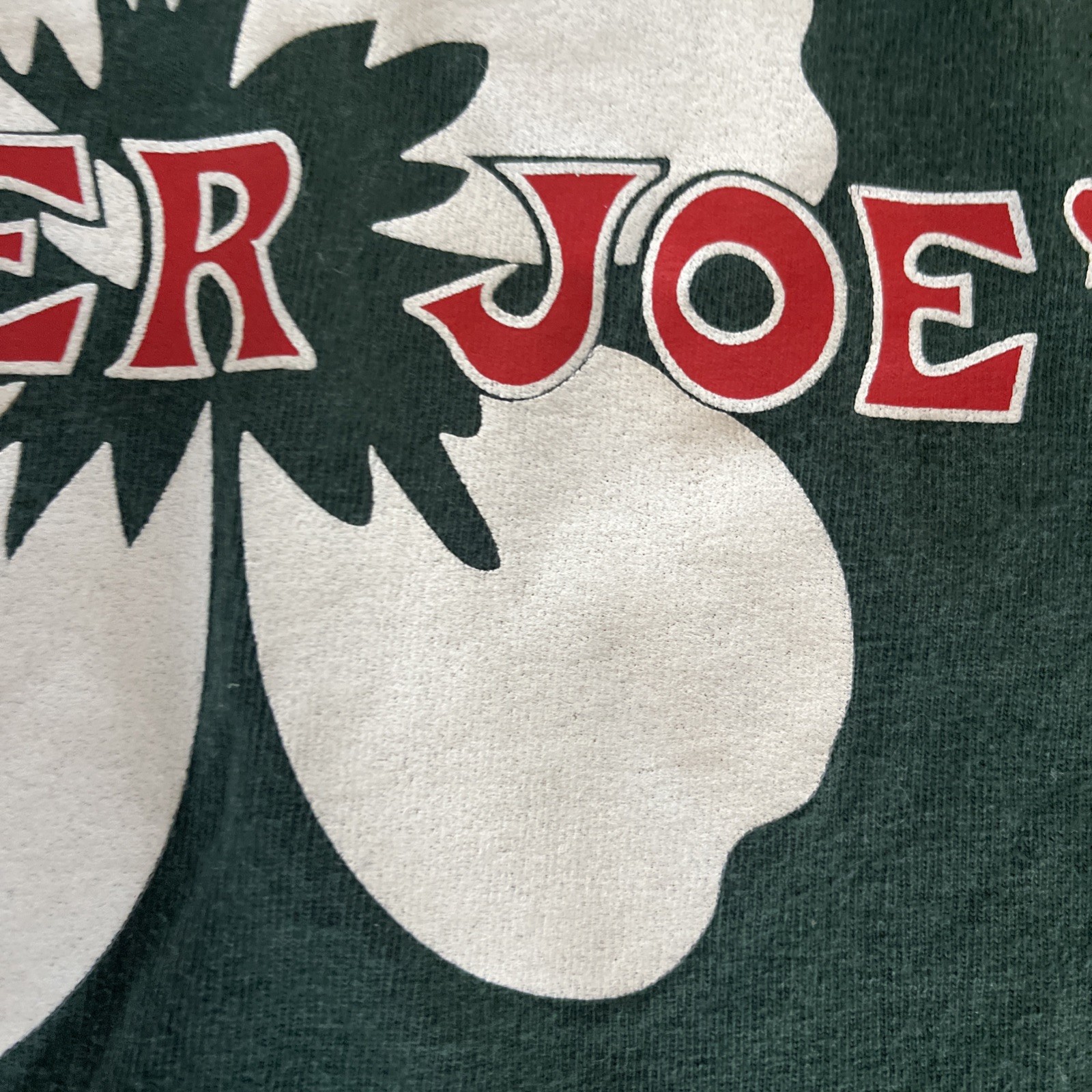 Vintage Trader Joe’s Hibiscus Logo T-Shirt – Green