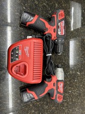 milwaukee 2462-20 2407-20 drill and impact driver