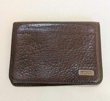 Tumi Leather Business Card Holder Pass Case Limited Edition Modern Travel Collec