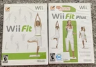 Wii Fit & Wii Fit Plus (Nintendo Wii) 2 Game Bundle - Tested