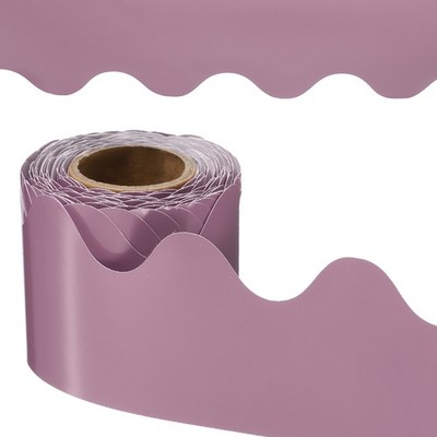 Bulletin Board Border, 41 Feet Poster Chalkboard Cork, Gray Pink