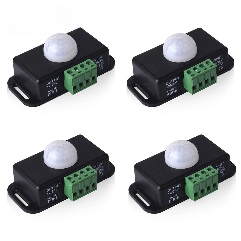 Dc 12v-24v 8m Automatic Infrared Pir Motion Sensor Detector Switch For Led Light - Image 4 of 4