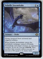 Volatile Stormdrake - Modern Horizons 3 #79 Rare MTG