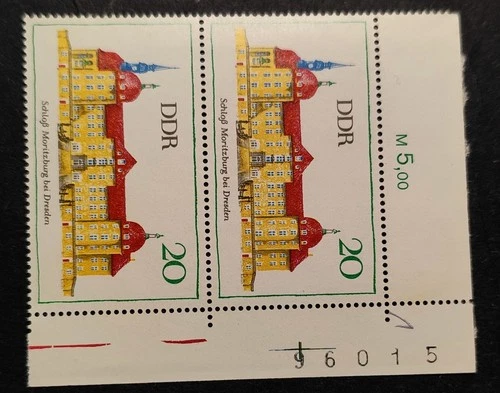 GDR, edge with BZ, Mi-No. 1380, mint/8