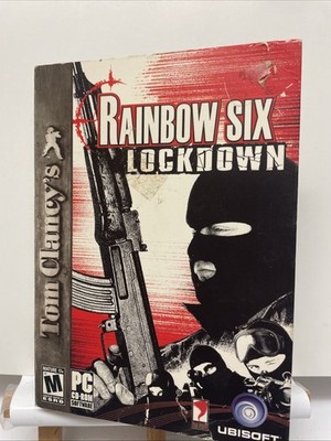 Tom Clancy's Rainbow Six: Lockdown Video Game - 5 Discs CD ROM