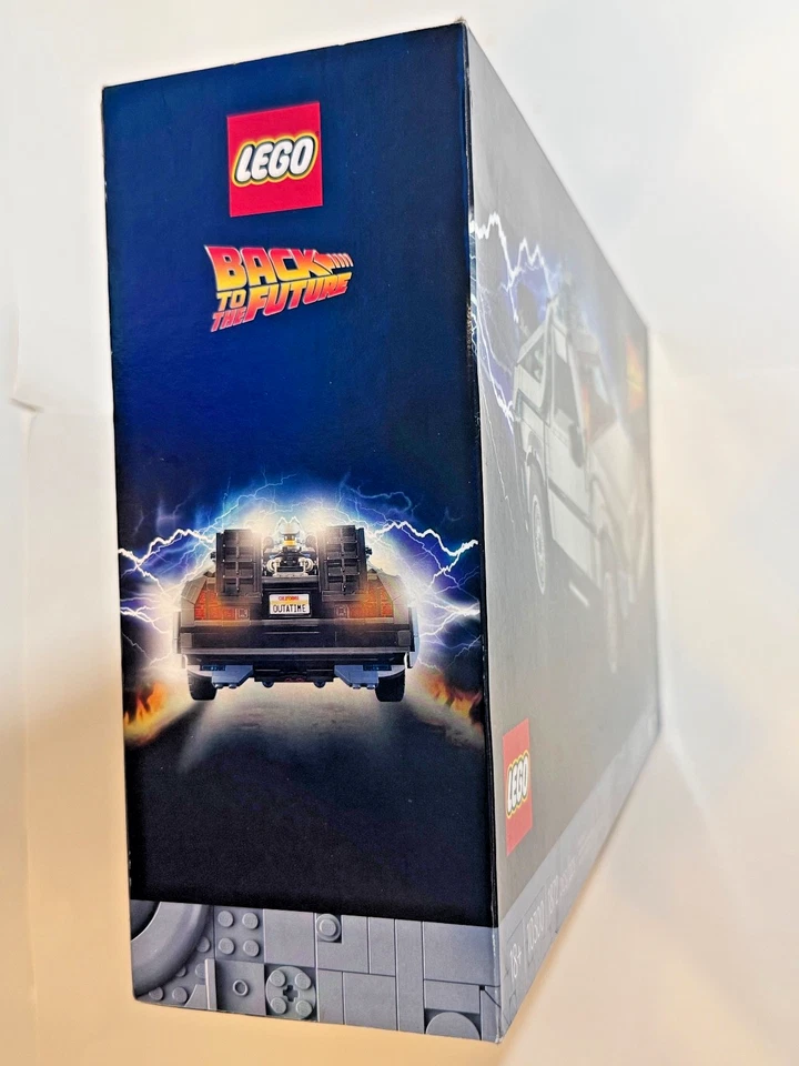 LEGO Icons: Back to the Future Time Machine (10300) DeLorean New Sealed - Image 3 of 4