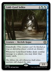 Cold-Eyed Selkie 266/401 Commander: The Lost Caverns of Ixalan