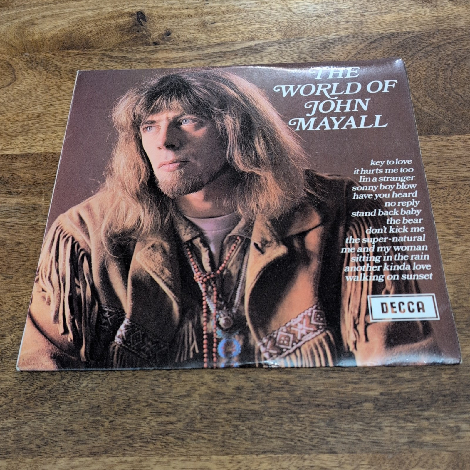 英LP The World Of John Mayall UKオリジ1stプレス John Mayall – The World Of John Mayall 1970 LP Album vinyl record
