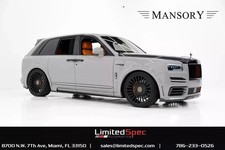 2023 Rolls-Royce Cullinan Black Badge Mansory
