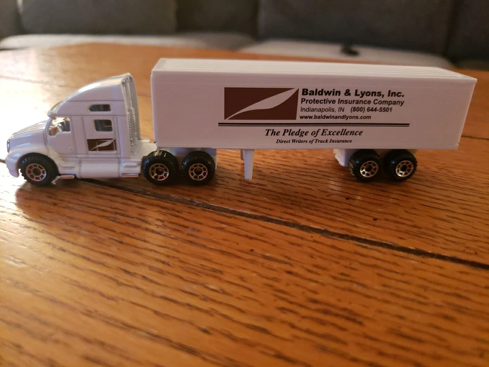 Matchbox Convoy Kenworth Convoy T-2000 Semi Truck Baldwin & Lyons Inc Rare New - Image 2 of 3