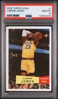 2025 Topps Living LeBron James #1 First Card in Set PSA 10 GEM MINT