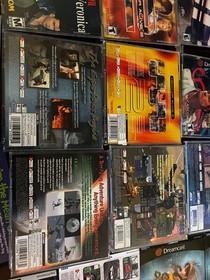 Sega Dreamcast Video Game Artwork Manual Case Lot Authentic READ