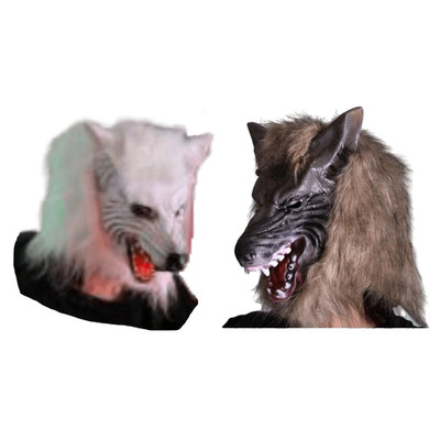 Clown Wolf Teddy Rabbit Animal Mask Horror Scary Halloween Face Costume Party