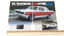 1969 Hurst Sc Rambler - Amc - Original 2010 Article 1969 Hurst Sc Rambler - Amc - Original 2010 Article