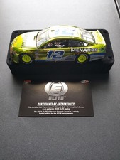 2018 Ryan Blaney 12 Duracell Darlington Throwback 1/24 Elite Color Chrome 10