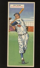 UNFOLDED 1955 TOPPS DOUBLE HEADER #59/60 GLYNN MILLER UNPERFORATED PROOF *TPHLC