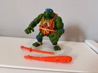 1992 Teenage Mutant Ninja Turtles Cave-turtle Leo - With Accessories - no Dino