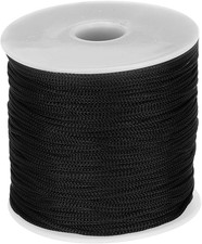 1/16 Inch Polypropylene Rope Braided Ropes, 328Ft Nylon Rope Hollow Utility Cord