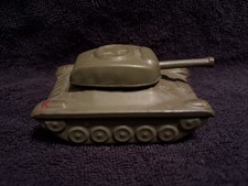 VINTAGE JAPAN 3 3/4" LONG METAL TIN US ARMY TANK