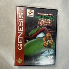 Teenage Mutant Ninja Turtles: Tournament Fighters (Sega Genesis, 1993) Complete
