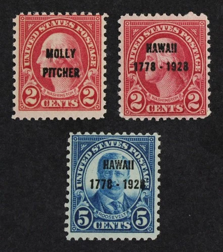 CKStamps: US Stamps Collection Scott#646 647 Mint H OG #648 NH OG