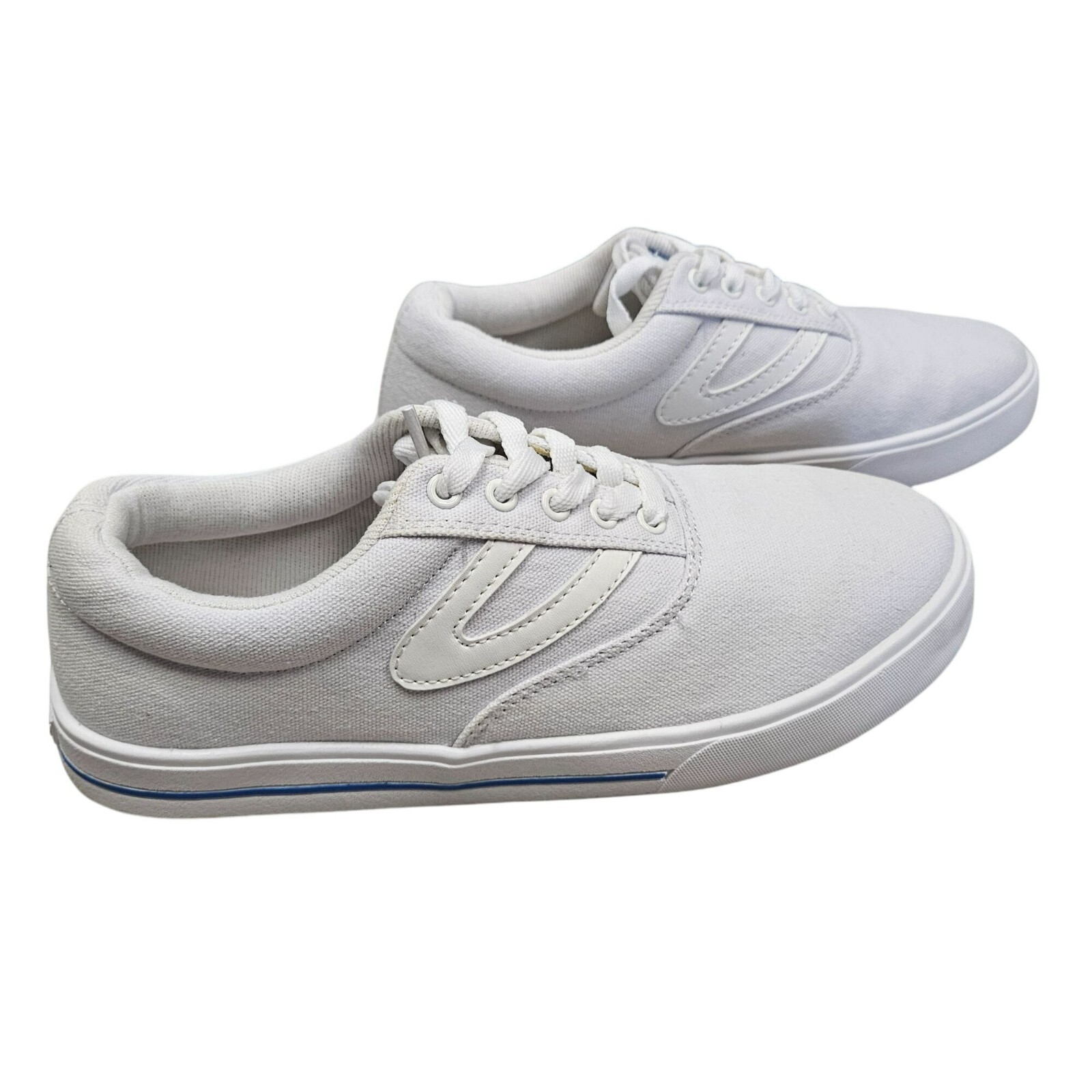 SAOLA Sneakers Tretorn Chelsea in tela bianca 8M con soletta comoda suola in gomma classiche