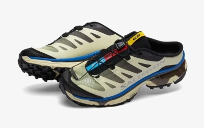 MM6 Maison Margiela × Salomon XT-4 Mule Beige L47536000 Men's Size