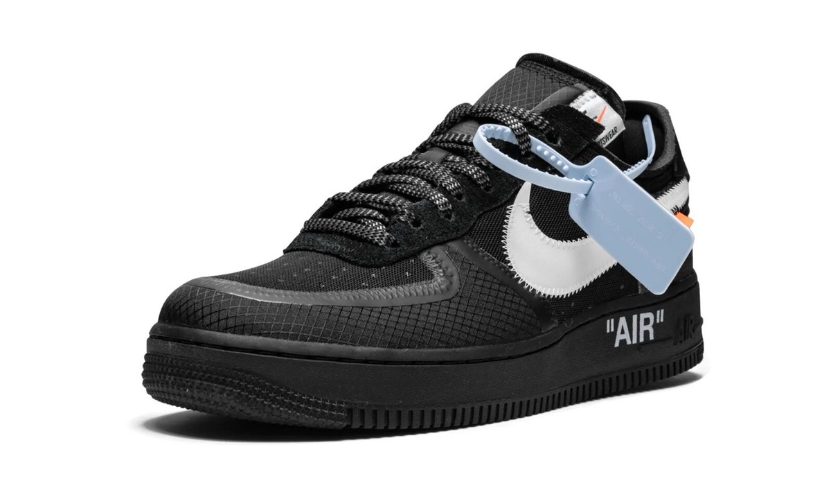 Size 10.5 - Nike Air Force 1 Low x OFF-WHITE Black | eBay Size 10.5 - Nike Air Force 1 Low x OFF-WHITE Black | eBay