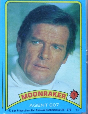1991 James Bond Moonraker Trading card Set (99 Karten) Roger Moore ohne Karte 78