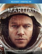 The Martian (Blu-ray Disc, 2016) Used - Like New